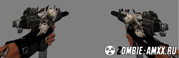 Модель оружия Duel uzi skull