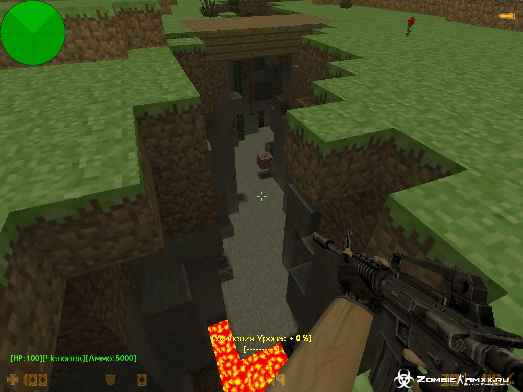 Карта zm_minecraft