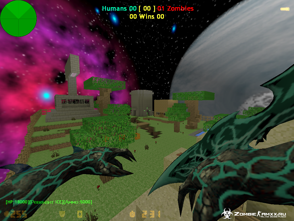 Карта zm_minecraft