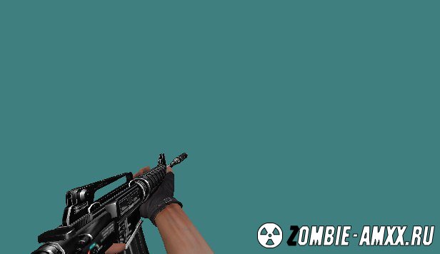 Модель M4a1 Silver
