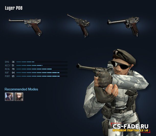 Extra Item - Luger CS 1.6