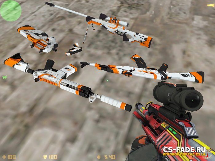   Asimov + Gloves  CS:GO  CS 1.6